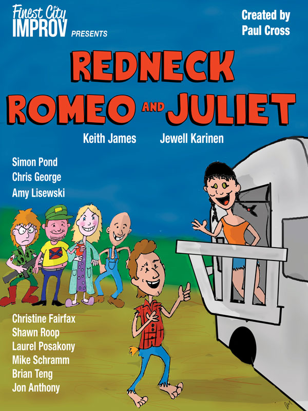 improvised irreverent romeo and juliet